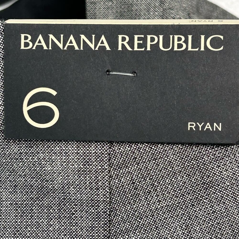 Banana Republic Womens Size 6 NWT Ryan Straight Leg Pant Gray 167182 - Picture 7 of 9